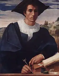 portrait de jeune homme lettré