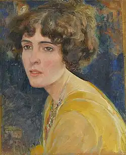 Portrait de femme (1918).