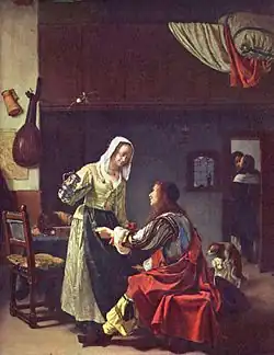 Scène d'auberge, 1658Mauritshuis, La Haye