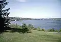 Vue de Fredericton depuis la ferme expérimentale