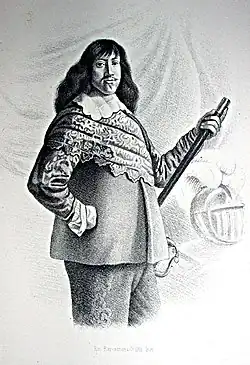 Le roi Frédéric III de Danemark.