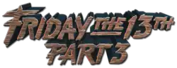 Description de l'image Friday 13th Part 3 logo.png.