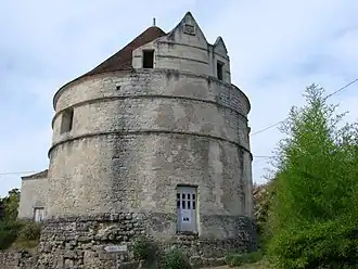 La fuie du château du Bouilh du XVIe&nbsp;siècle(Gironde)..