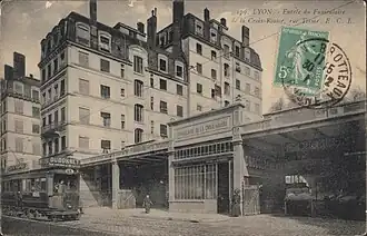 La seconde station construite en 1907-1908