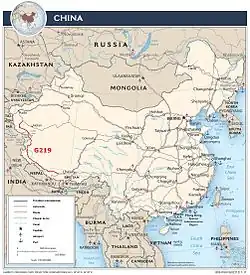 Image illustrative de l’article Route nationale chinoise 219