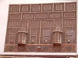 Détails d'une moucharabieh.