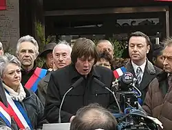 Allocution de Bernard Thibault, secrétaire général de la CGT.