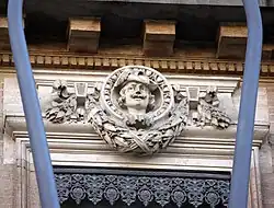 Immeuble Gailhard : médaillon.