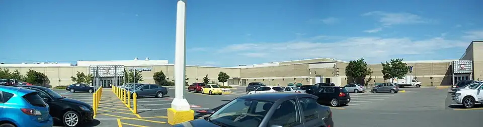 Vue panoramique des Galeries d'Anjou