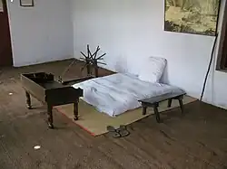 Musée National de Gandhi (chambre à coucher de Gandhi).
