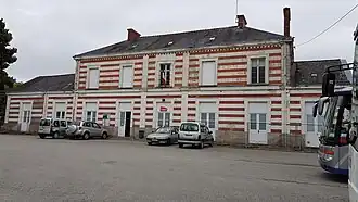La gare édifiée sous Napoléon&nbsp;III.