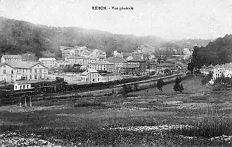 Vue générale et la gare.