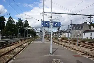 Sortie en direction de Landerneau.