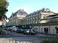 La Gare vue depuis la rue Vauban
