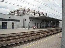 Bâtiment de la gare (2011).