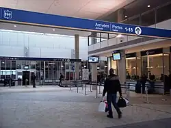 Vue de l'intérieur.