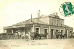 La gare de Bayeux, au début du XIXe siècle