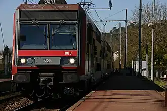 Entrée en gared'une rame Z 20500.