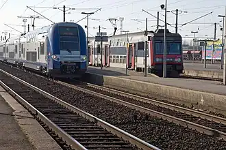 Rames TER 2N NG et Z 20500 (2008).