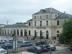 La gare de Libourne.