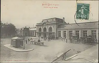 Gare de Saint-Dié-des-Vosges (Vosges).