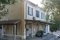 L'ancienne gare de Trets.