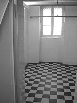 photographie de la chambre à gaz de Bernburg