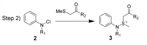 Mécanisme réactionnel de la synthèse de Gassman d'indoles