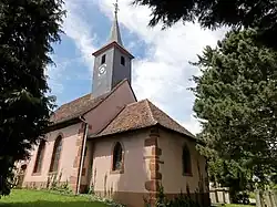 Église Protestante (1737)Rue Principale à Geiswiller