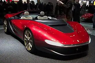 Ferrari Pininfarina Sergio Concept, pour les 60&nbsp;ans de collaboration Ferrari / Pininfarina en 2013-2014.