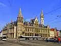 L'hôtel des postes de Gand.