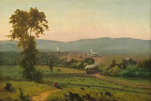 George Inness, The Lackawanna Valley, 1855.
