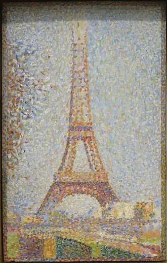 La Tour Eiffel (1889), musée des Beaux-Arts de San Francisco.