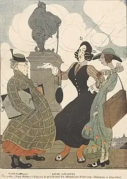 Leurs savantes, revue La Baïonnette