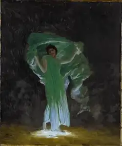 Toile de 46 cm par 40.