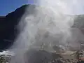 Geyser de la pointe du souffleur