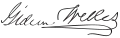 Signature de Gideon Welles