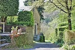 départ du sentier vers le col de la bassine