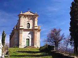 L'église paroissiale Saint-Cyr dite San Quìlicu.