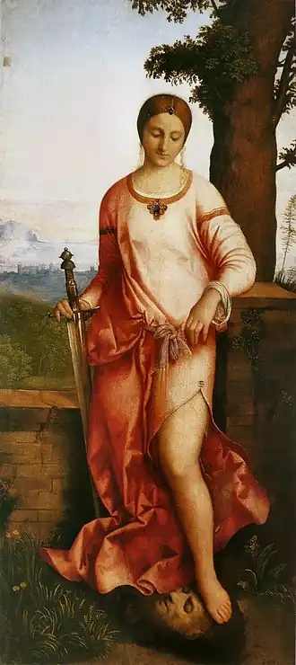 Judith, Giorgione, 1504, musée de l'Ermitage