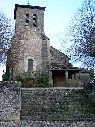 L'église Notre-Dame (janv.&nbsp;2010).