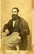 Giuseppe Basile&nbsp;(it) (1830-1867), médecin et partisan de Garibaldi, vers 1860.
