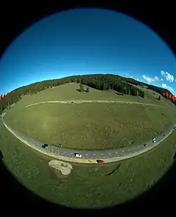 Photo en mode fisheye (basée sur fichier DNG)