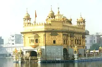 Le Temple d'Or à Amritsar.