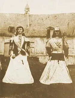 Goliath et Madame Goliath en 1895