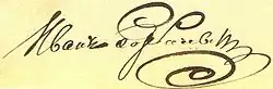 signature d'Ivan Gorbatchevski