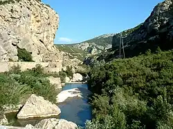 Les gorges du Verdouble