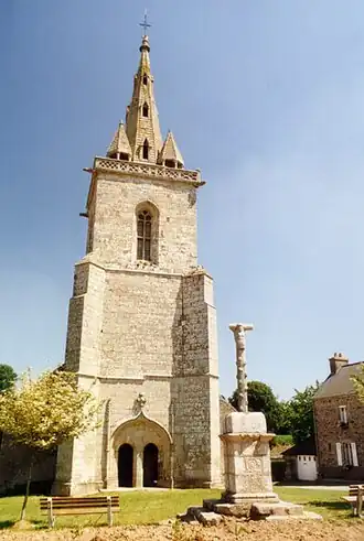 Chapelle Notre-Dame-de-l'Isle : la façade.