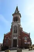 L'église Saint-Quentin.