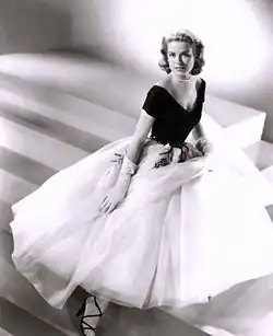 Grace Kelly dans Fenêtre sur cour (1954).
